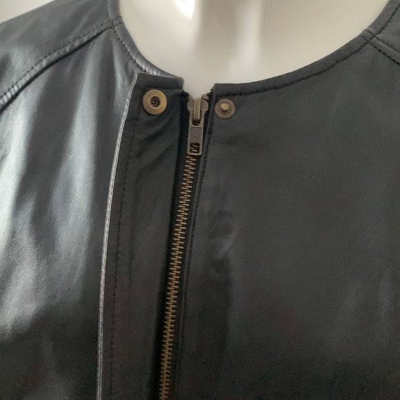 100% Leather Jacket LG - Picture 6 of 17